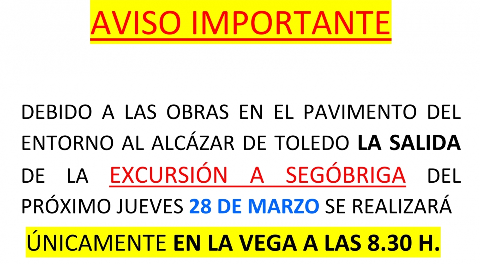 CARTEL AVISO